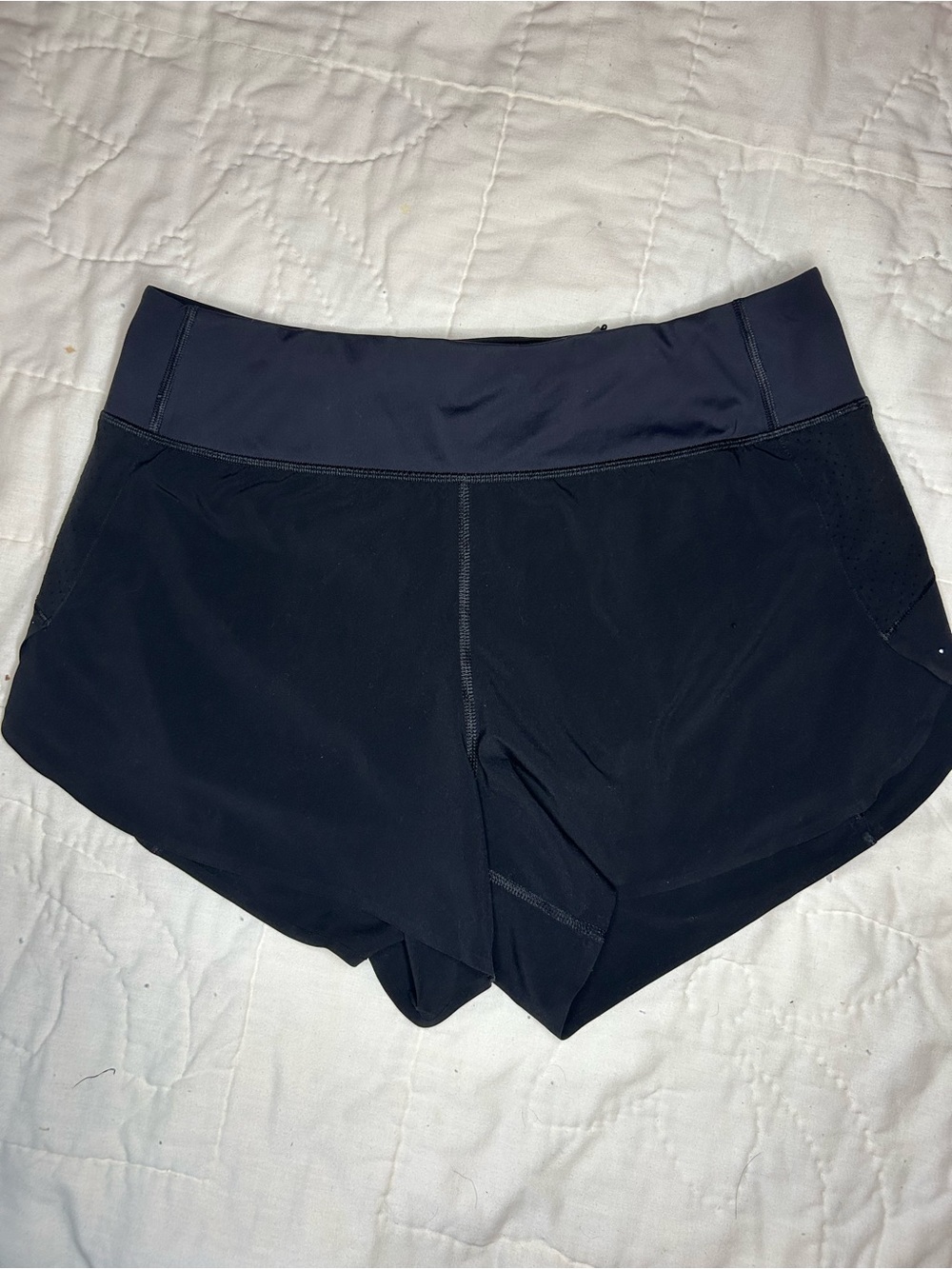 Women’s Black Athleta Run with it Shorts - 3.5 inseam
